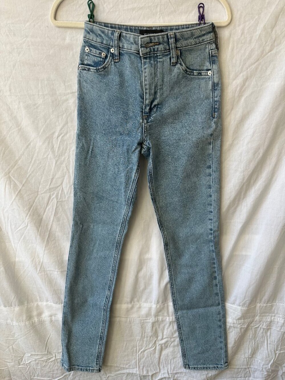 Witchery Skinny Jeans.   Light Wash Denim.  AU 6/US 2